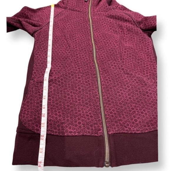 Lululemon scuba hoodie maroon size 4 - Picture 6 of 11